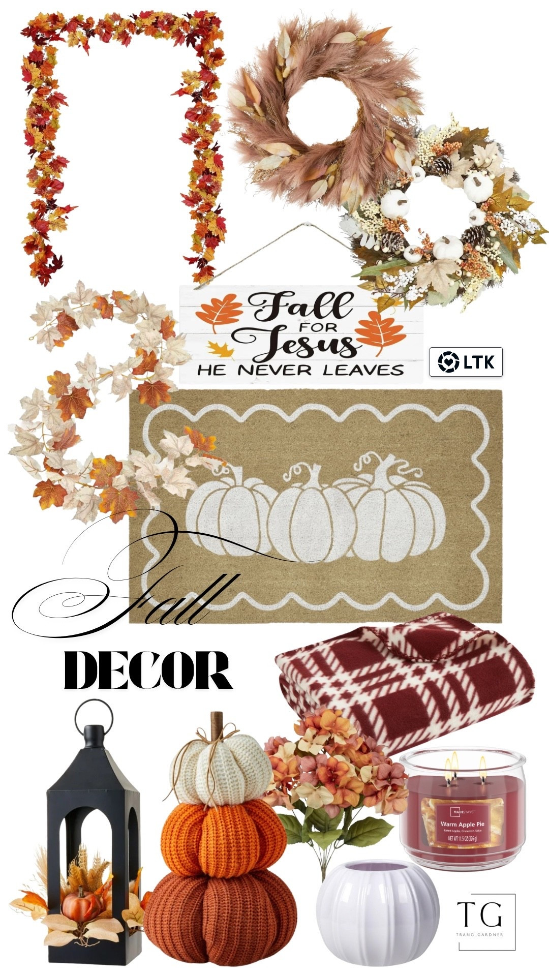 Fall decor, outdoor fall decor, indoor fall decor, fall carpet, throw, garland, lantern, pumpkin, wreaths, pumpkin vase, fall flowers 

#LTKFindsUnder50 #LTKHome #LTKSeasonal