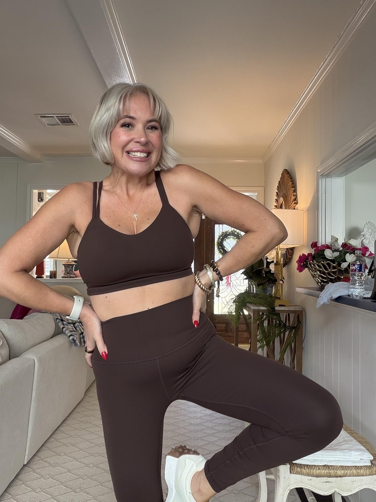 love this brown workout set! from amazon and so buttery soft! 

#LTKHoliday #LTKGiftGuide #LTKfitnessgoals