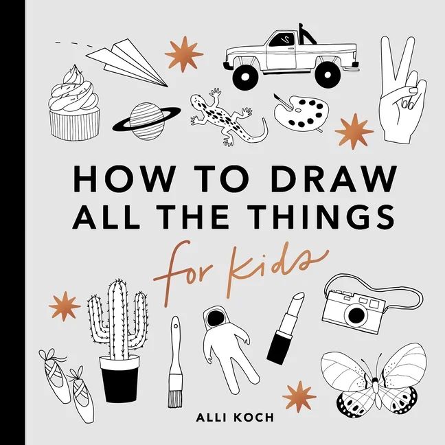 All the Things: How to Draw Books for Kids - Walmart.com | Walmart (US)