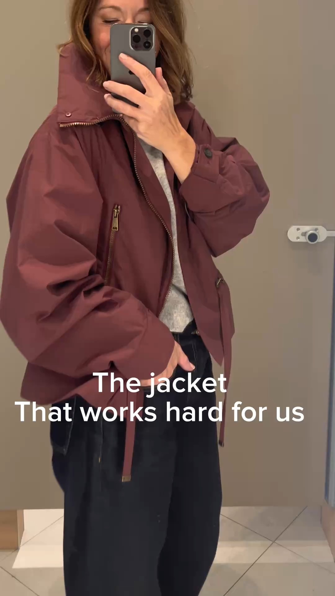 Loving this funnel neck parka, you can easily add layers underneath… such an easy to wear versatile jacket without the bulk  &’it’s shower proof ☔️🩷

#LTKautumn #LTKstyletip #LTKjeans