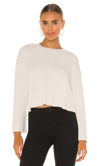 LNA Otis Waffle Top in Ivory. - size XS (also in L, M, S) | Revolve Clothing (Global)