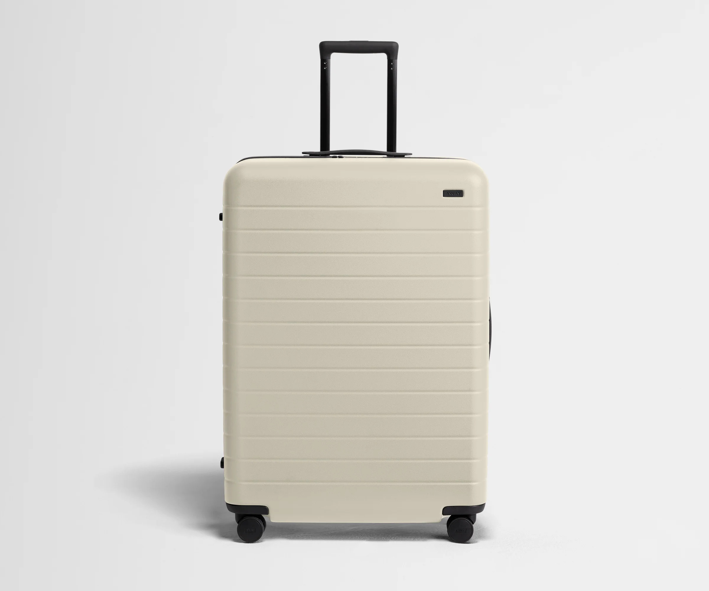 Shop Large & Checked Suitcases in Salt White | Away | Away