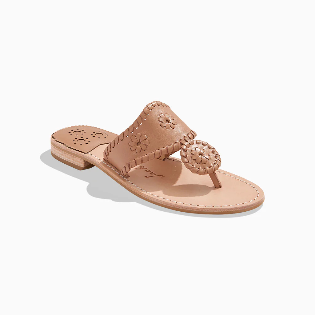 Jacks Flat Sandal - Café Au Lait | Jack Rogers