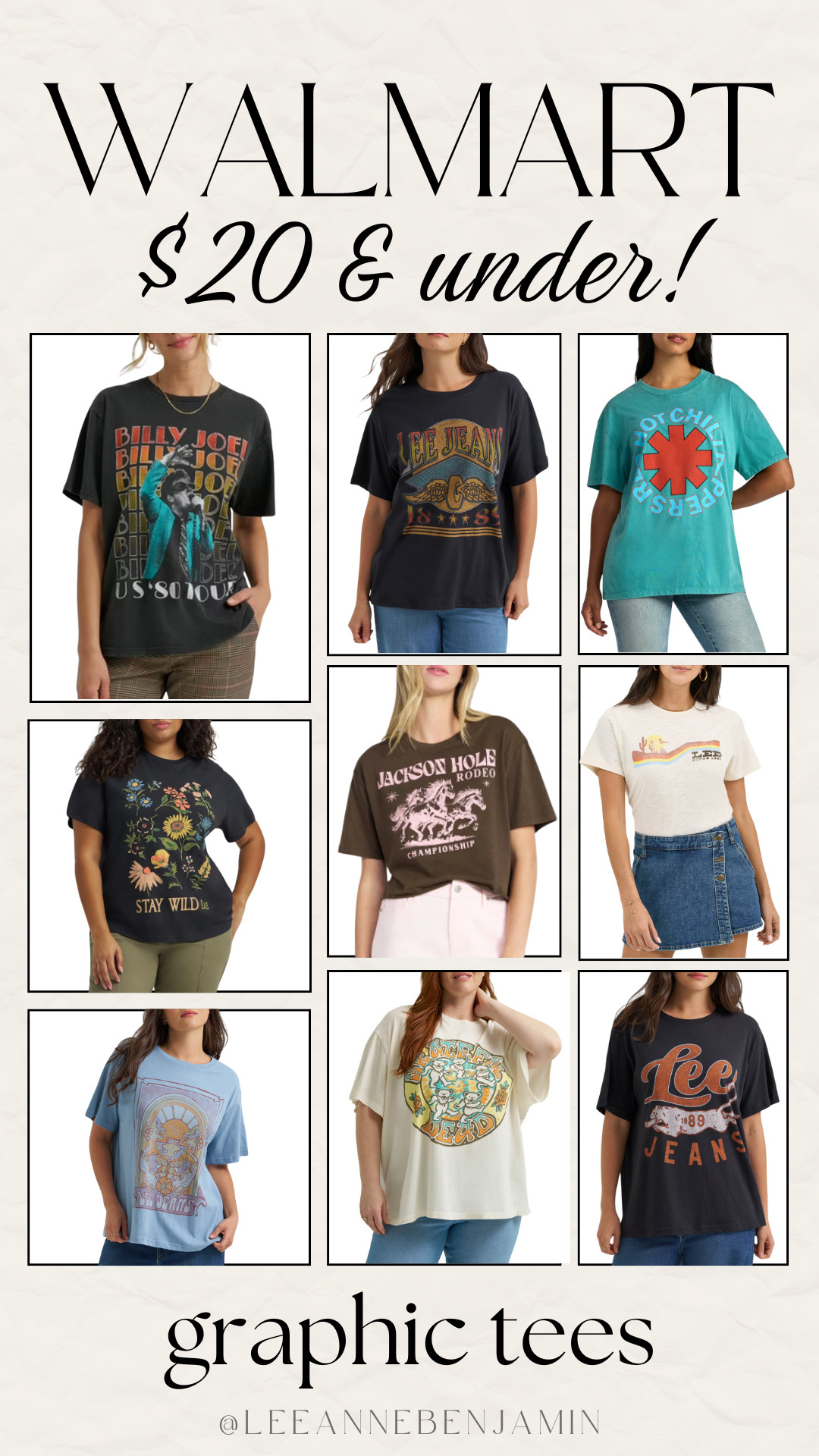 $20 and under graphic tee from Walmart! 

 #LTKootd #LTKOver40 #LTKMidsize