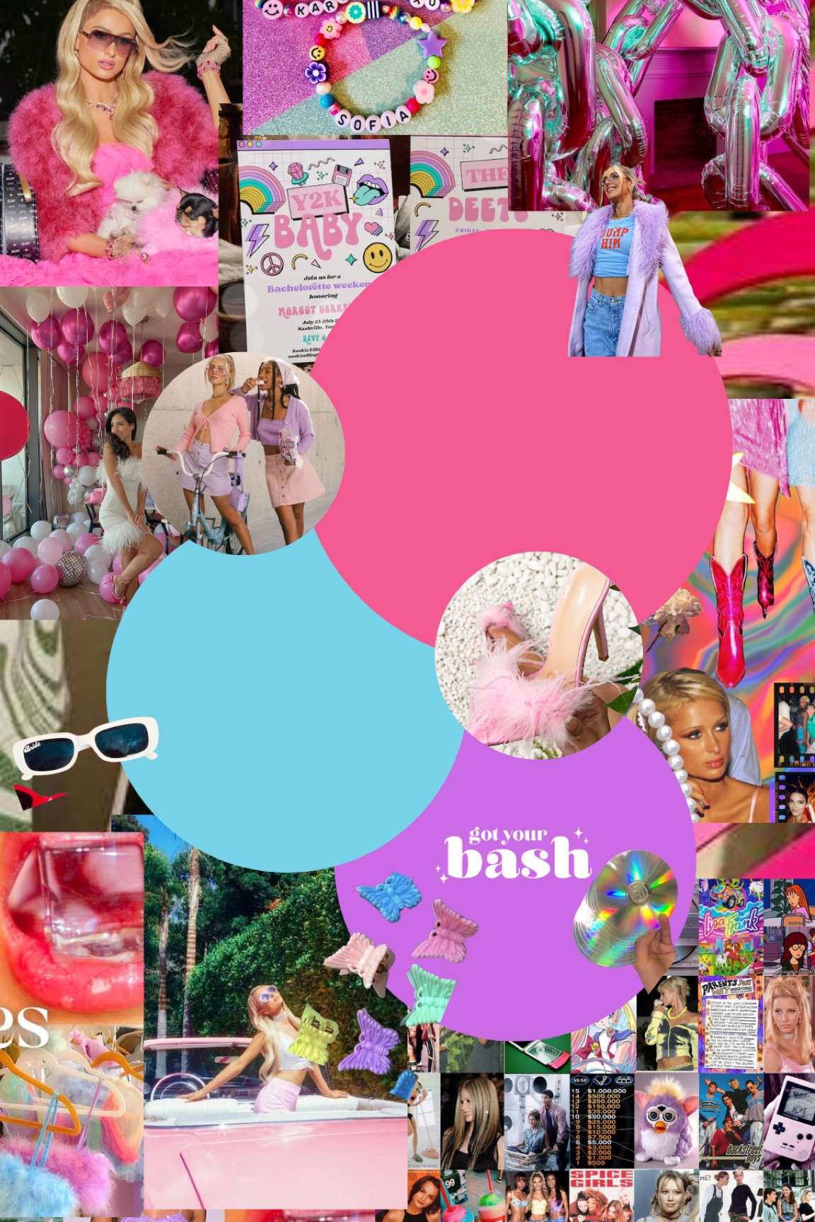 Y2K / 2000s bachelorette party mood board 

#LTKunder100 #LTKtravel #LTKwedding