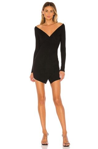 superdown Thali Sweater Dress in Black from Revolve.com | Revolve Clothing (Global)