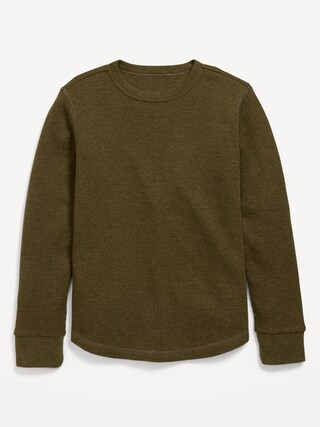 Long-Sleeve Thermal-Knit T-Shirt for Boys | Old Navy (US)