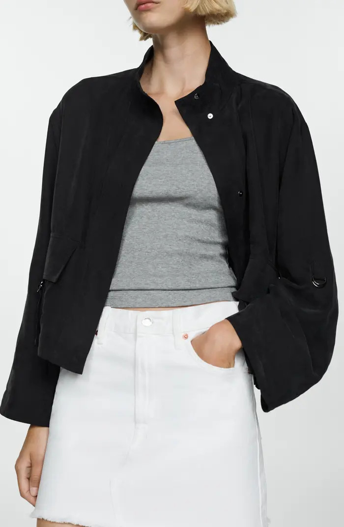 Buckle Pocket JacketMANGO | Nordstrom