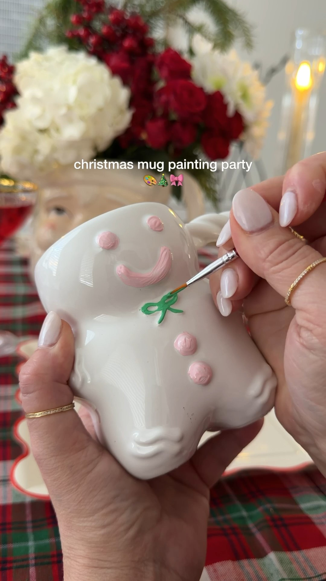 This is your sign to host a Christmas mug painting party 🎨🎄🎀

I found these mug kits at Target for just $5! 

#LTKHoliday
