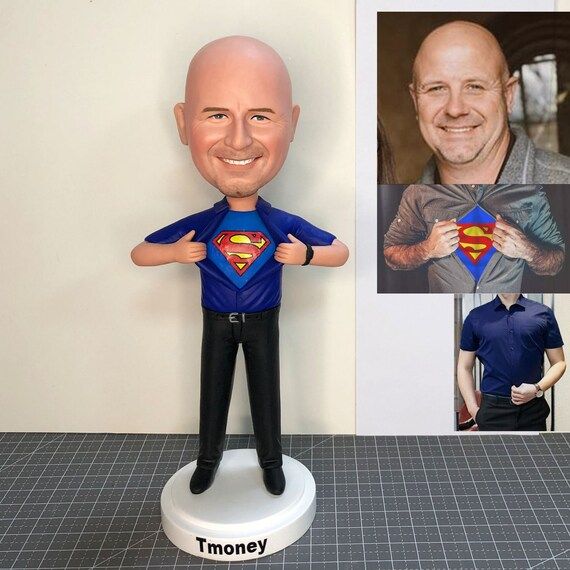 Custom Superhero Bobbleheads, Personalized Superhero Bobbleheads, Custom Superhero Figures,  Cust... | Etsy (US)