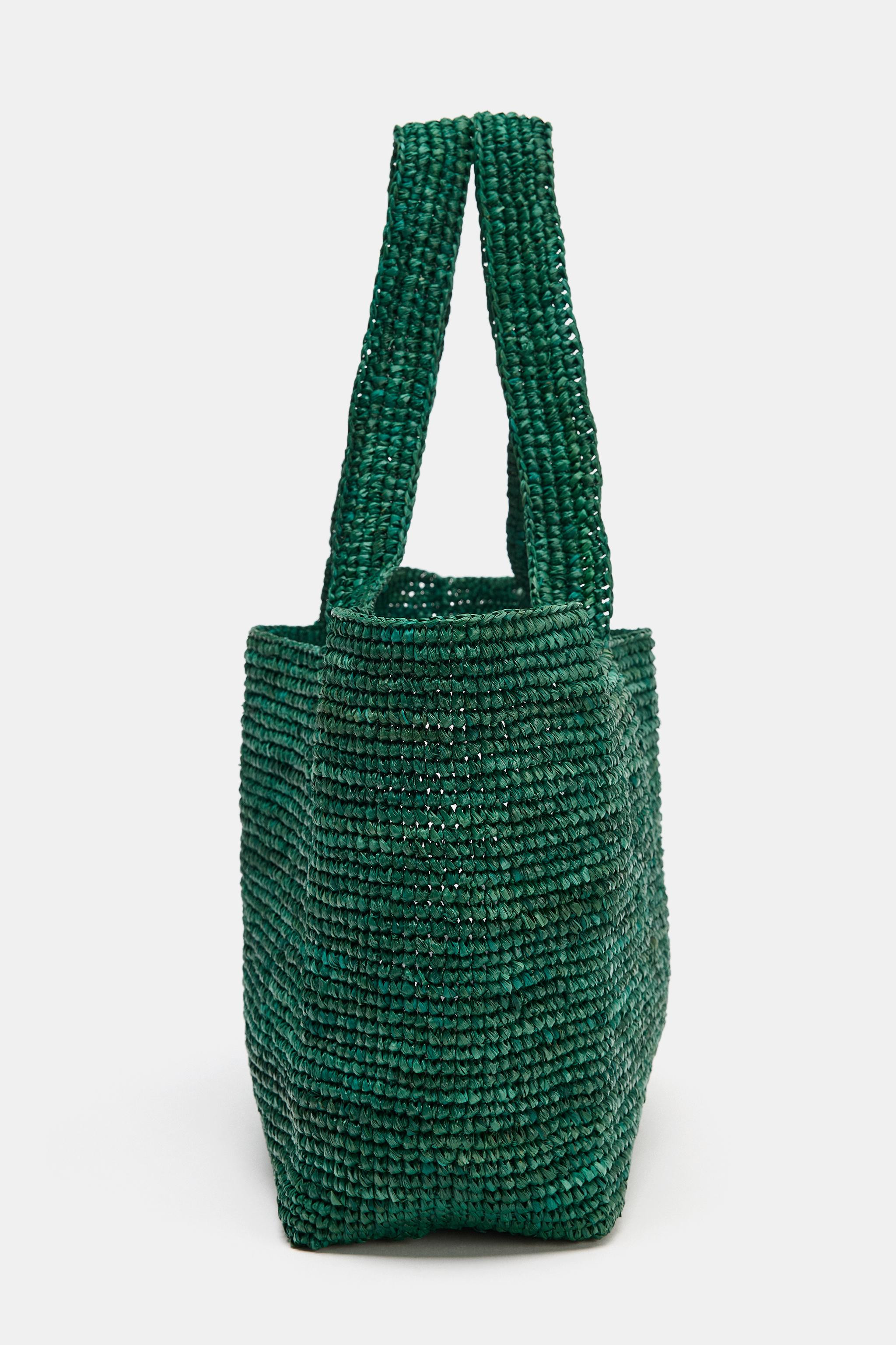 RAFFIA TOTE BAG | Zara US