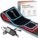 Lifepro Red Light Therapy Belt – Infrared Red Light Therapy for Body, Back and Shoulder - 660nm & 850nm Near Infrared Heating Pad – Adjustable & Portable for Wellness & Relaxation | Amazon (US)