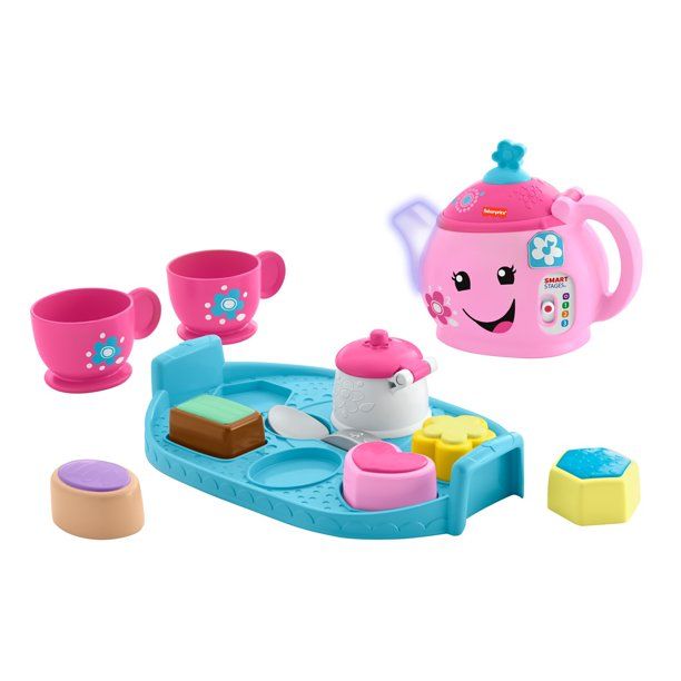 Fisher-Price Laugh & Learn Sweet Manners Play Tea Sets & Dishes, 10 Pieces | Walmart (US)