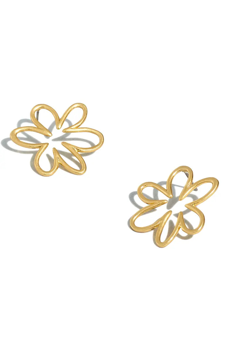 Madewell Flower Stud Earrings | Nordstrom | Nordstrom