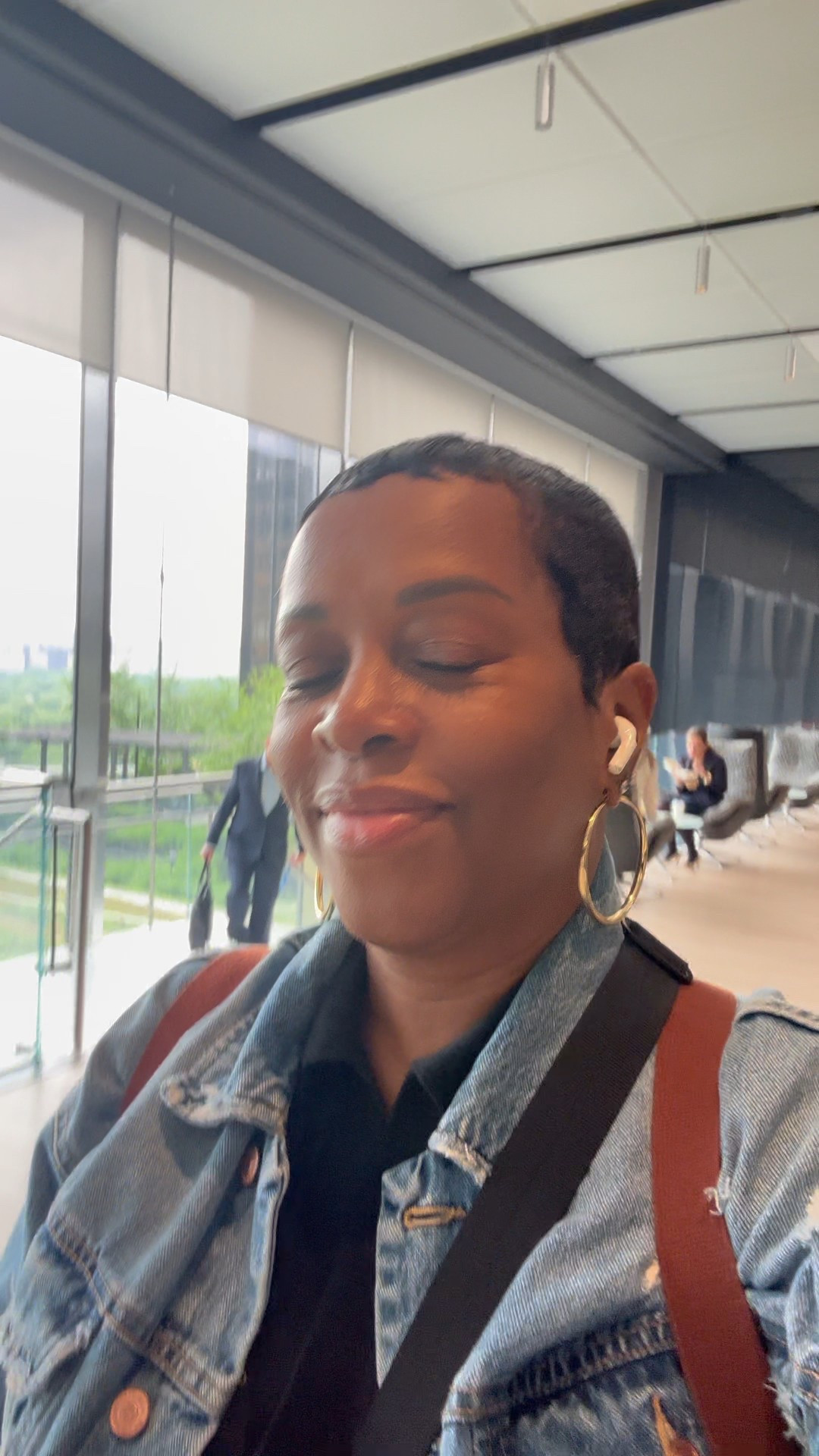 The bigger the hoop the better #hoopearrings #earrings #amazon