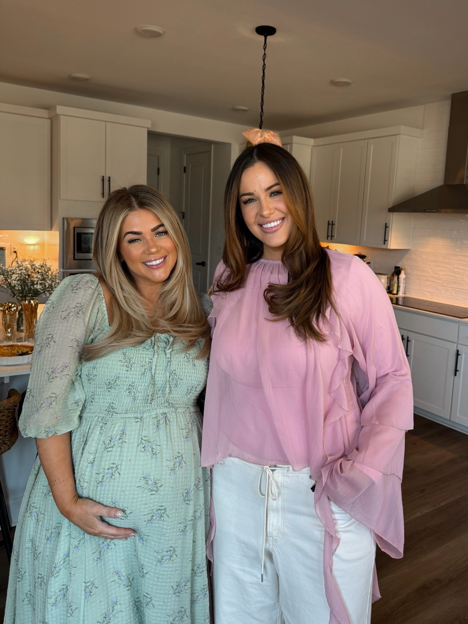 Baby shower outfits 🤍🌸💓