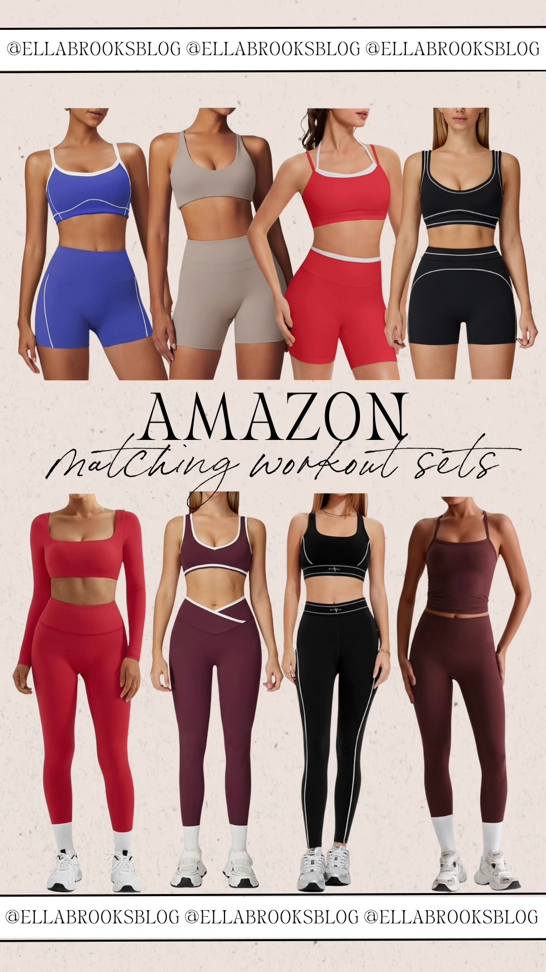 Amazon matching workout sets!

Matching set, athleisure, gym outfit, Amazon fitness 

#LTKFindsUnder100 #LTKSeasonal #LTKFindsUnder50