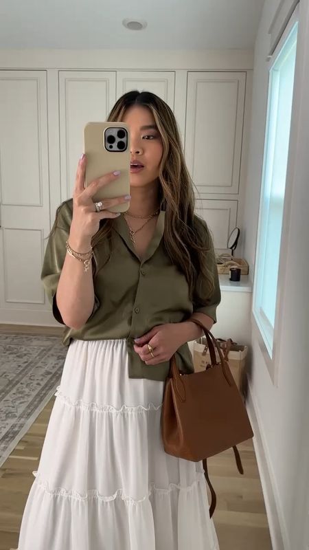 I love this green button up! So comfy!

vacation outfits, Nashville outfit, spring outfit inspo, family photos, postpartum outfits, work outfit, resort wear, spring outfit, date night, Sunday outfit, church outfit, summer outfit, summer outfit inspo, sandals, 

#LTKSeasonal #LTKStyleTip #LTKTravel