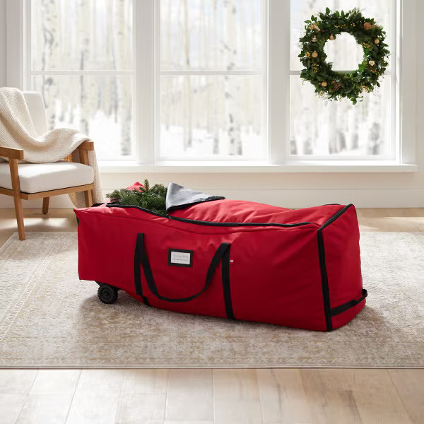 EZ Roller Expandable Tree Bag | The Container Store