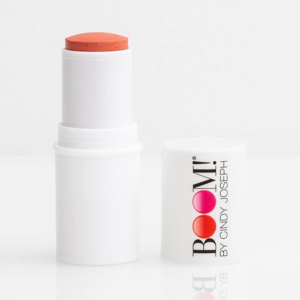 Boomstick Golden Peach - Warm, Coral-Peach Blush Stick and Lipstick - Multistick - Vegan - Makeup... | Amazon (US)