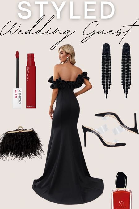 Formal wedding guest look, the dress is under $80

#LTKfindsunder100 #LTKwedding #LTKSeasonal