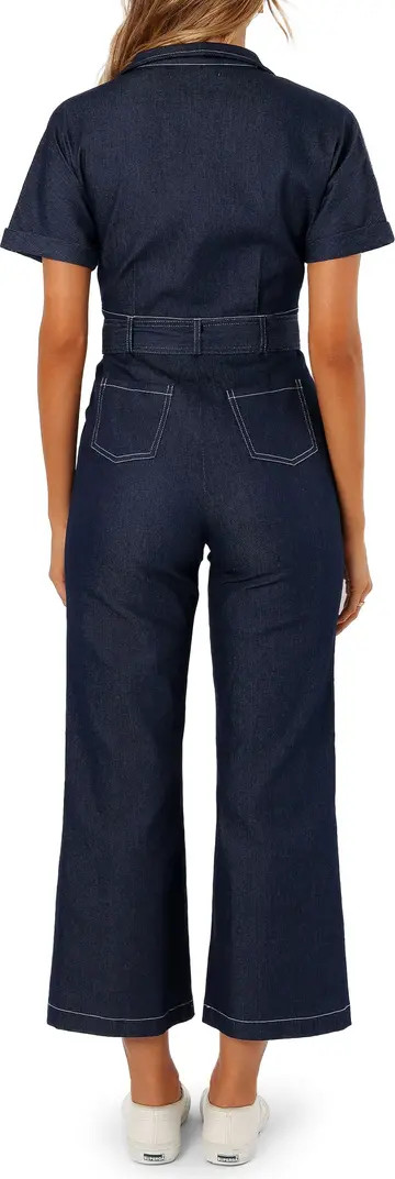 Petal & Pup Short Sleeve Denim Jumpsuit | Nordstrom | Nordstrom