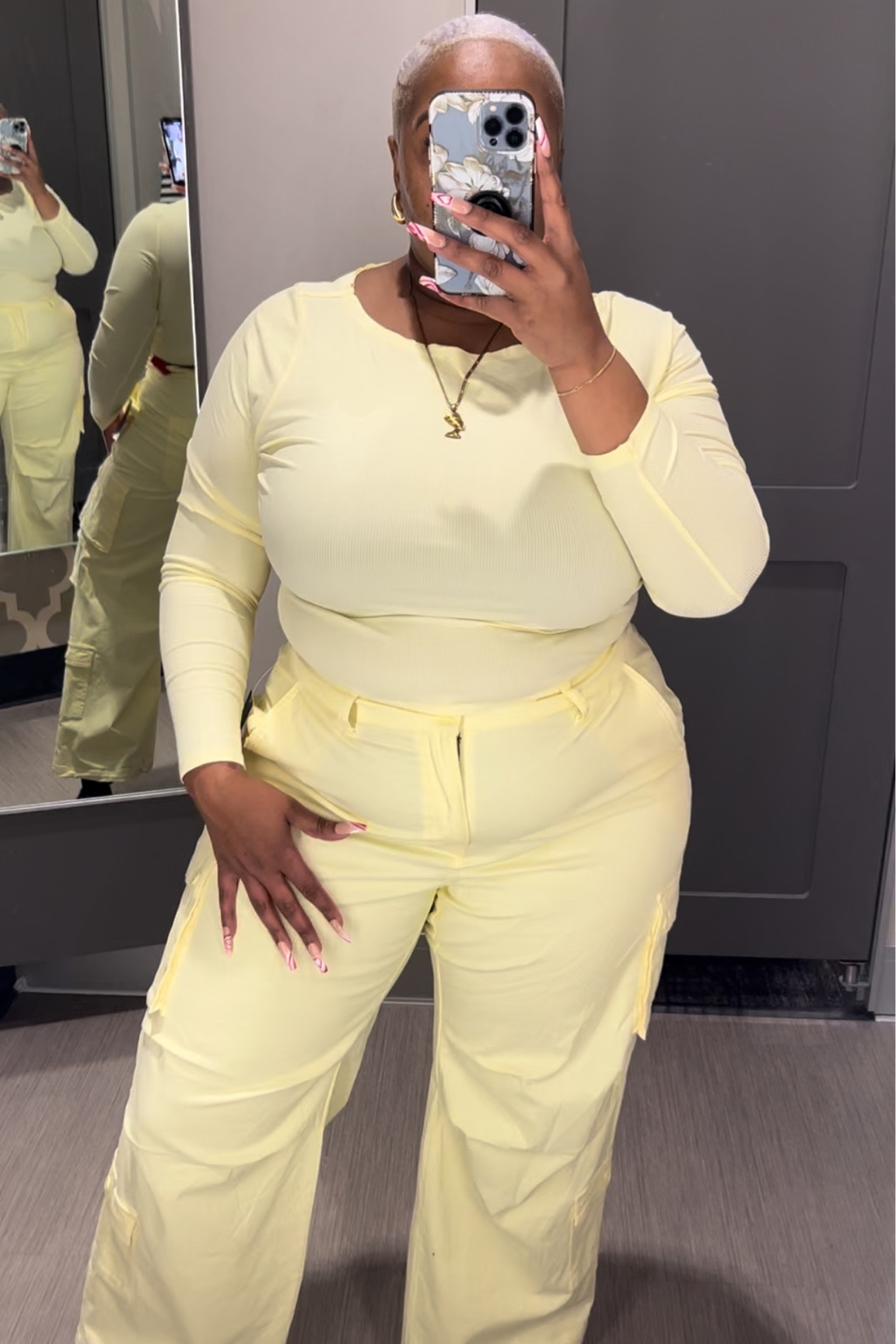 Yellow | Yellow Cargo Pants | Pastel | Spring colors | Spring 2024 

Top - XXL
Pants - 17

Plus Size in store Target Try on | Curvy Style | Curvy Outfit Ideas | MsKaiMichelle 

Target | Target Style |  Target Finds | Target Fashion | 

#LTKplussize #LTKstyletip #LTKfindsunder50