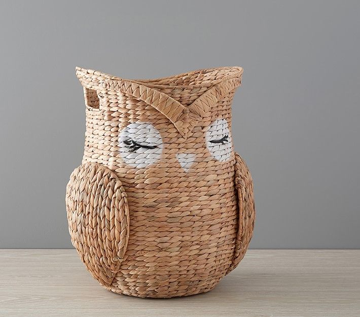 Owl Shaped Storage Basket | Pottery Barn Kids
