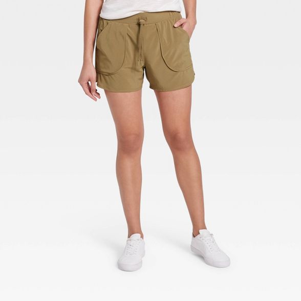 Women's Stretch Woven Shorts 4" - All in Motion™ | Target