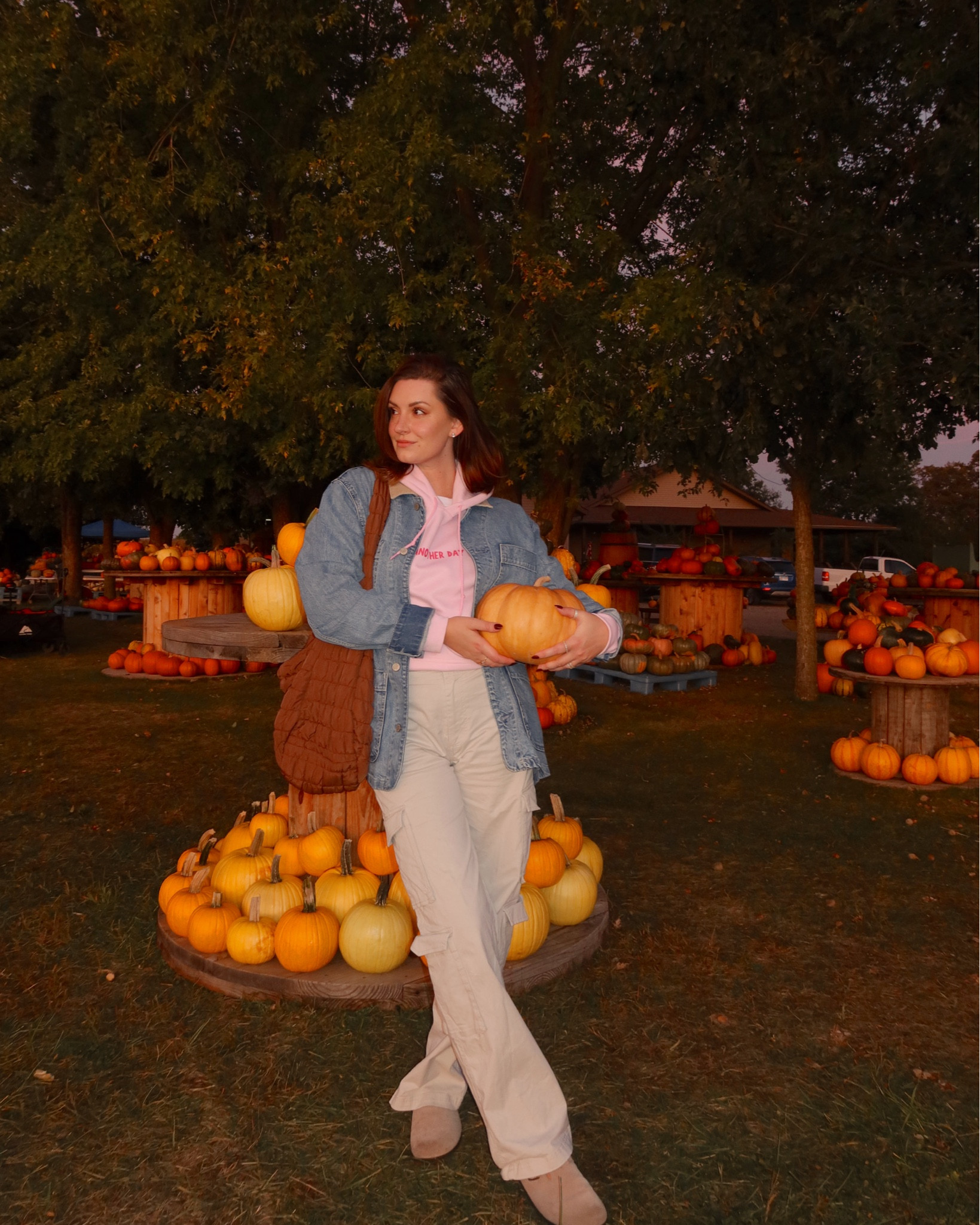 pumpkin patch outfit 🍂 chore jacket, barn jacket wearing a size large 

#LTKSeasonal #LTKStyleTip #LTKSaleAlert