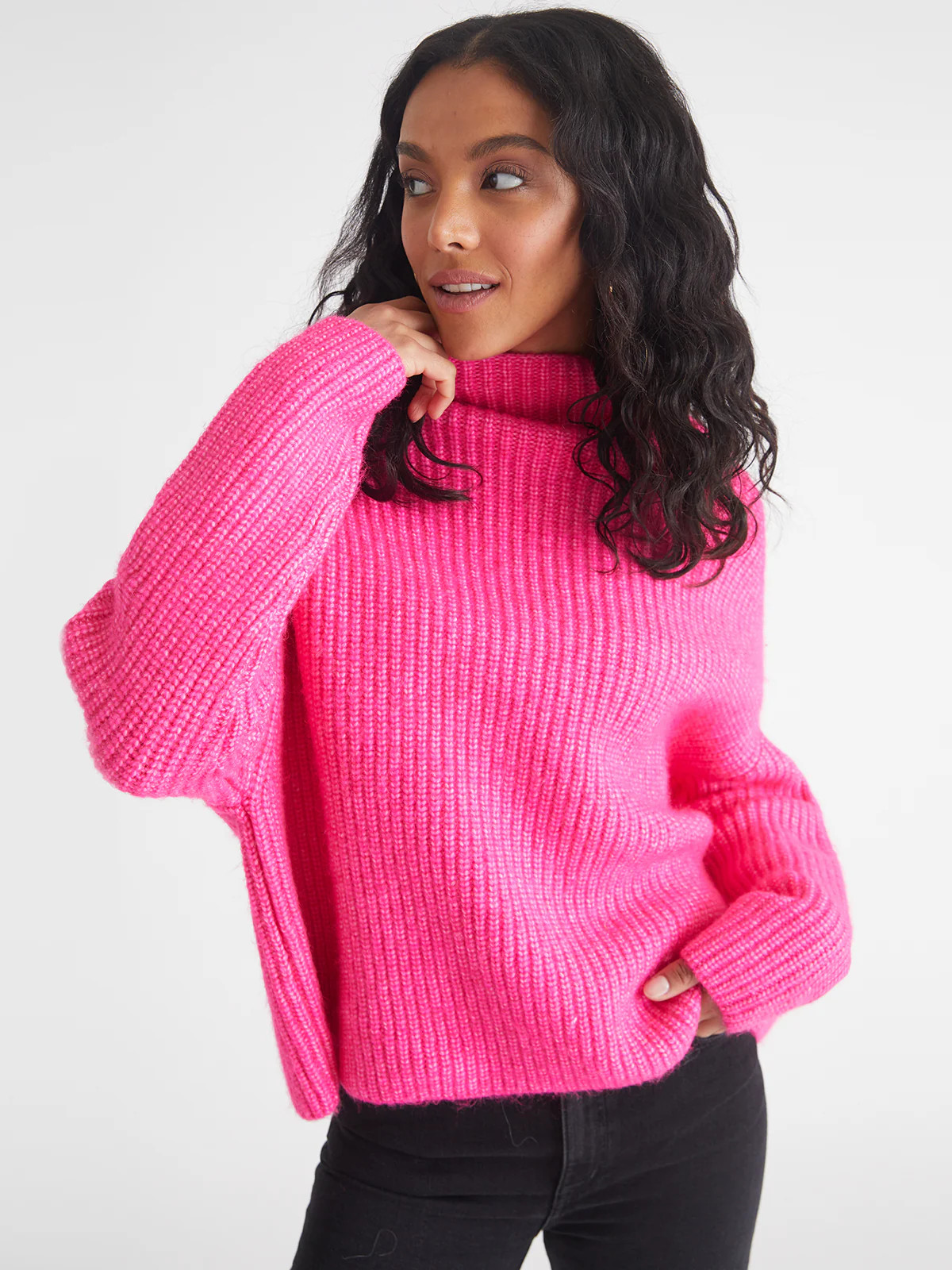 525 America Margot: Mockneck Pullover | 525 America