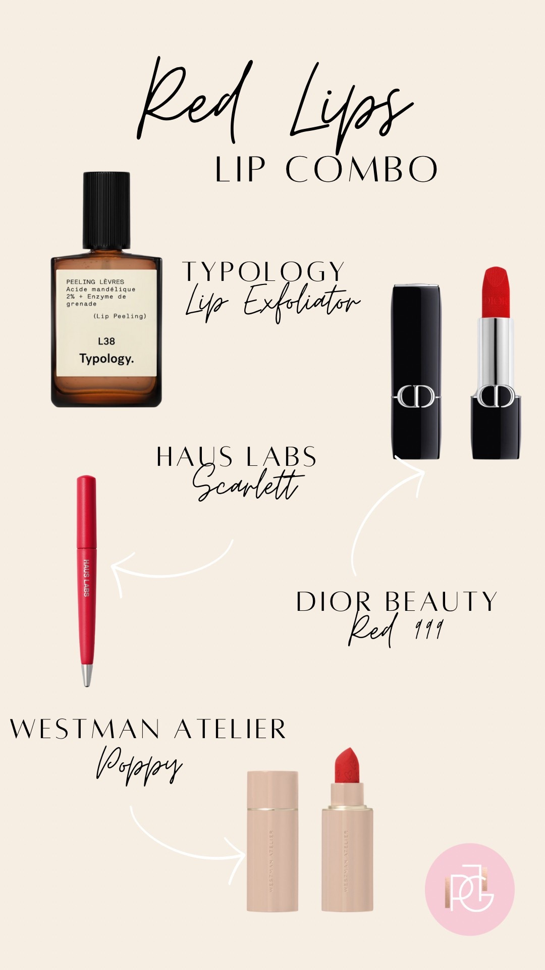 Clean Beauty Red Lipstick + Clean Lip Scrub 
Typology Exfoliating Lip Product
Dior 999 Velvet
Haus Labs - Scarlett Lip Liner 
Westman Atelier - Poppy Red 

#LTKOver40 #LTKFindsUnder100 #LTKBeauty