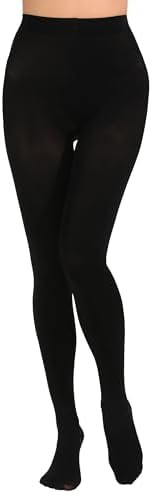 HeyUU Women's 80D Ultra Soft Opaque Tights, High Waist Solid Color Footed Pantyhose with 29 Color... | Amazon (US)