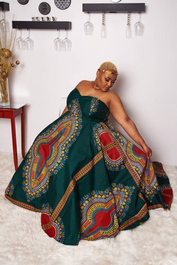 african skirts for plus size