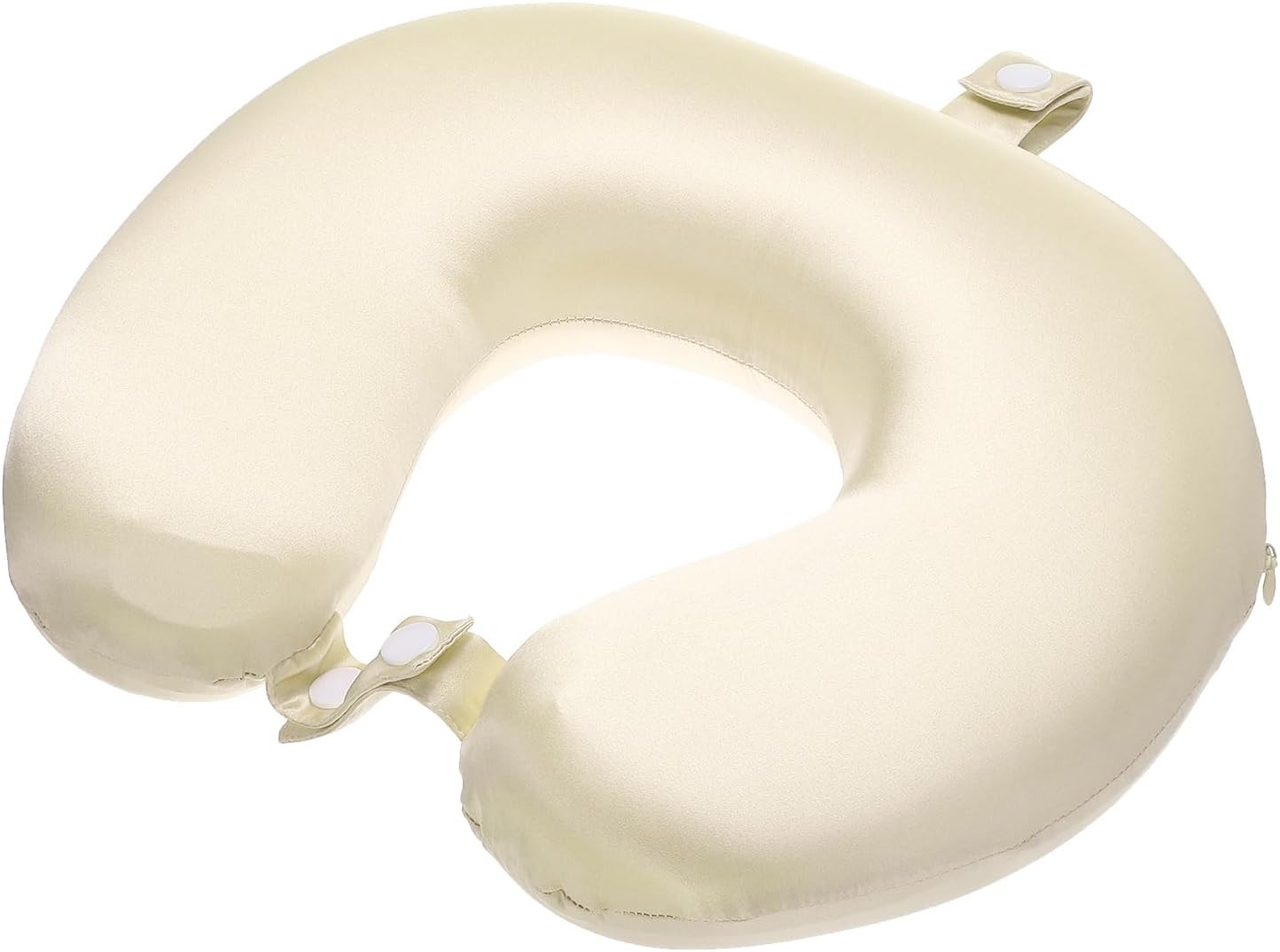 PATIKIL Silk Travel Pillow for Airplane, 22 Momme Real Silk Cover Memory Travel Neck Pillow Sleep... | Amazon (US)