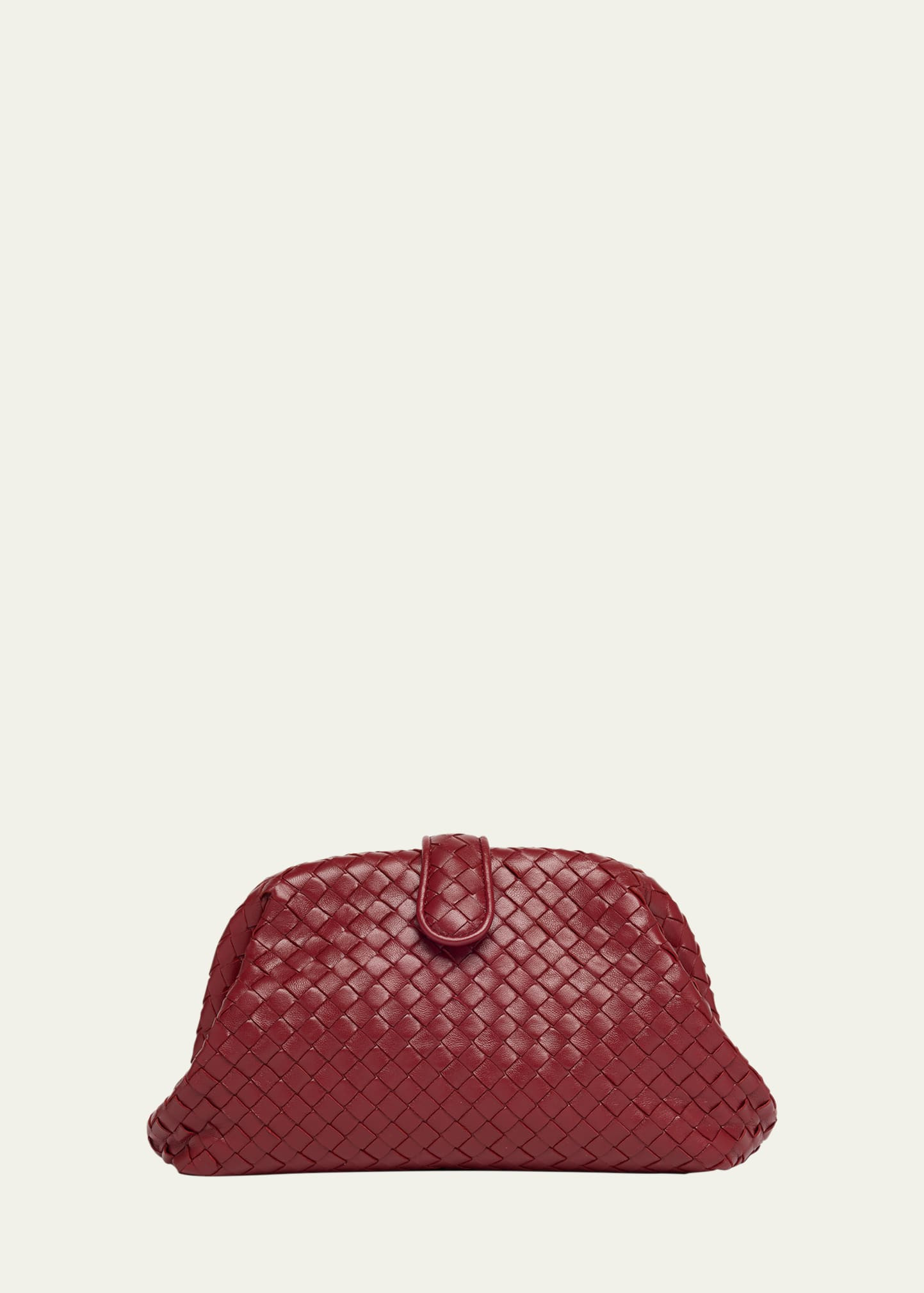 Bottega Veneta Lauren 1980 Leather Clutch Bag | Bergdorf Goodman