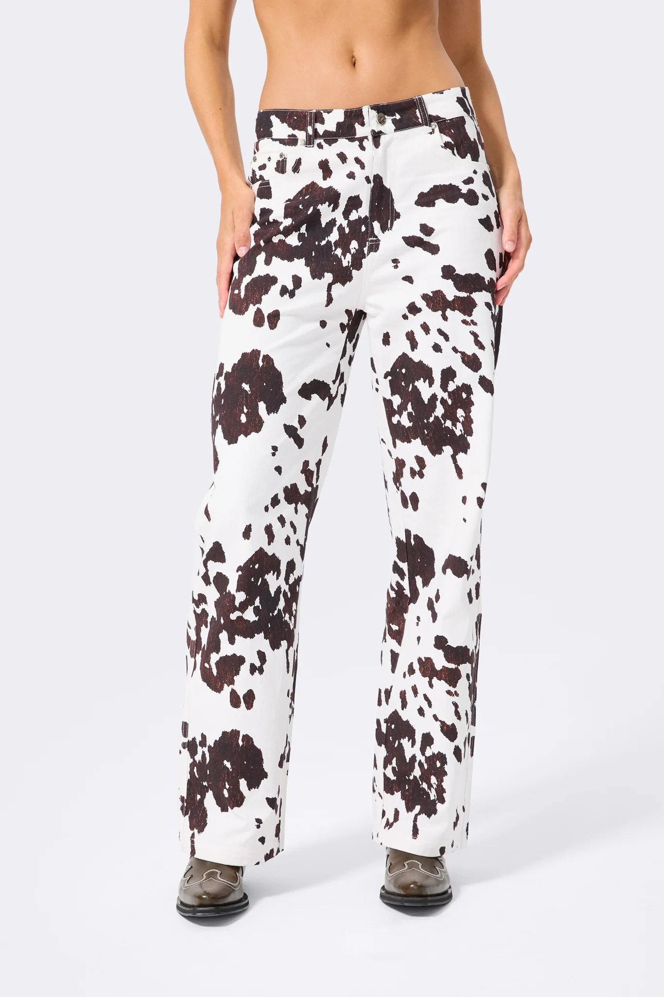 Twill Pant in Pony Hair | Terez
