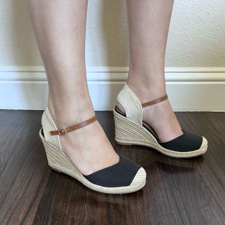 So happy with these lovely espadrille wedges from Loft. They are so cute and very comfy. I am in a size 8, so TTS.

#LTKSaleAlert #LTKShoeCrush #LTKFindsUnder50