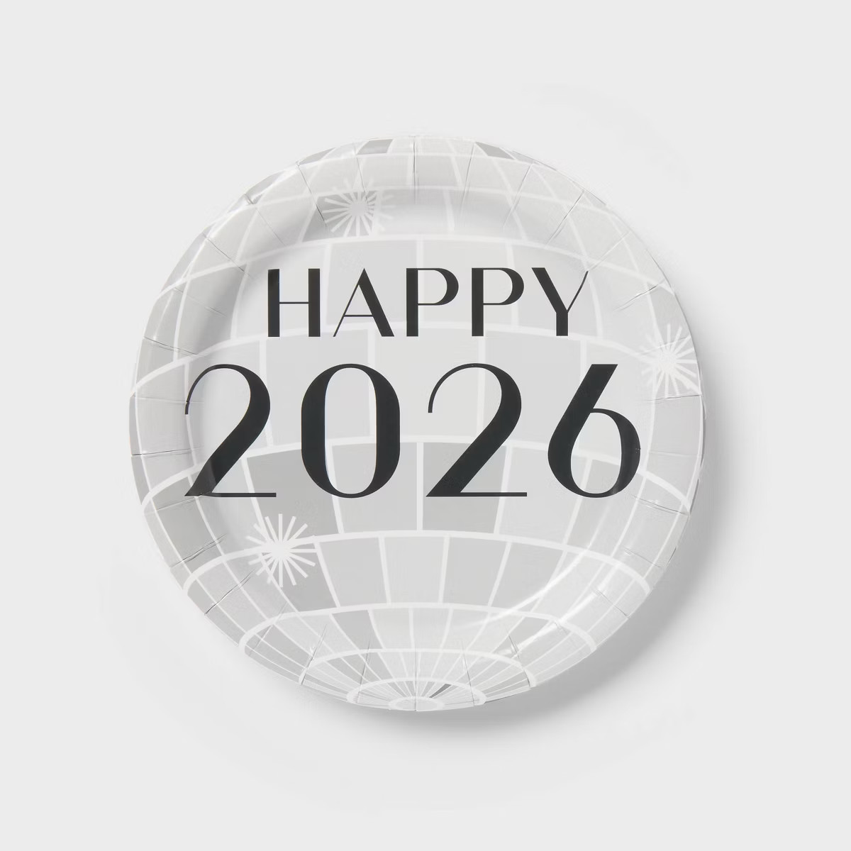 20ct New Year's Eve Disco Snack Plates - Spritz™ | Target