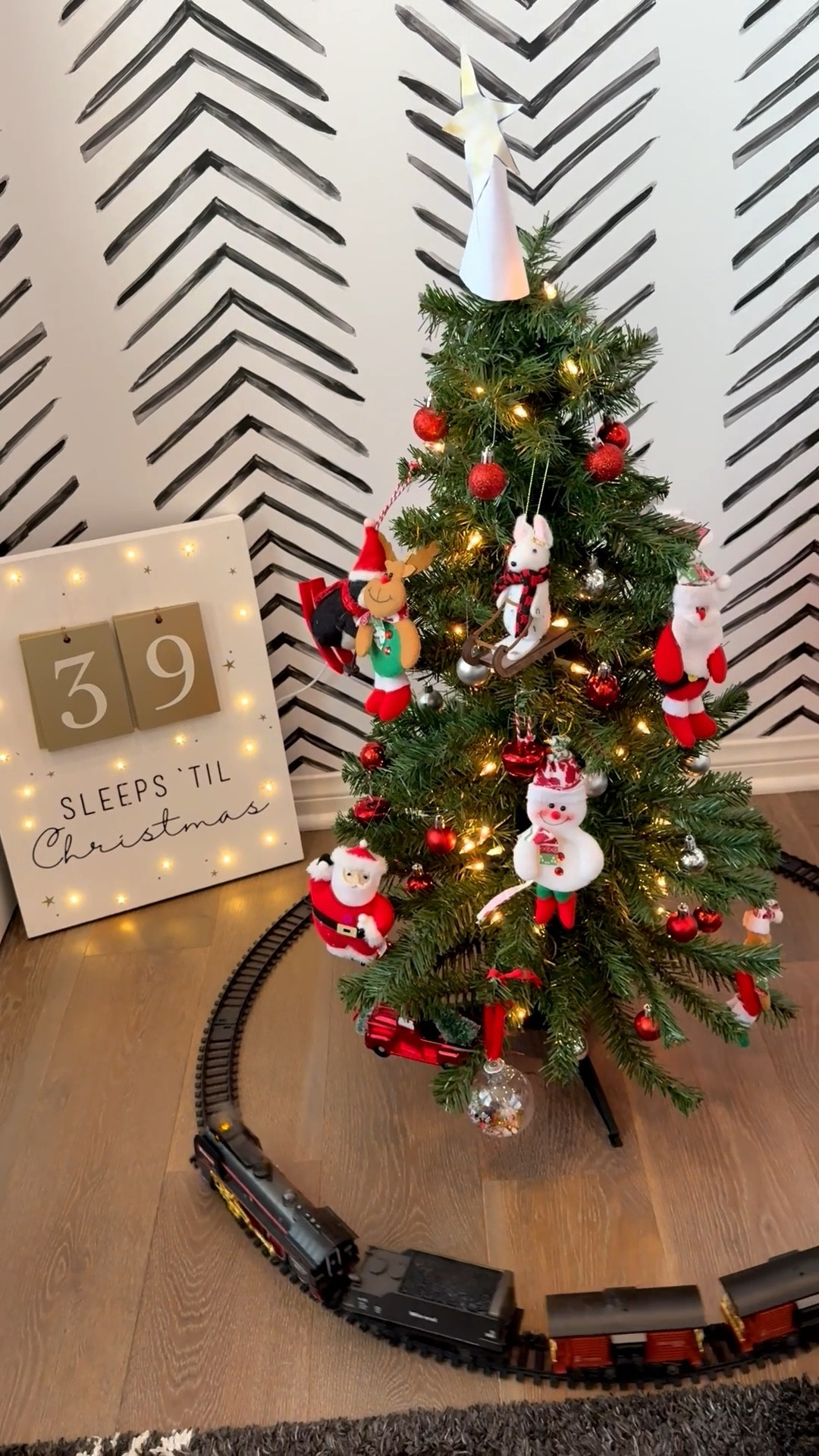 Christmas playroom for the kids ❤️🎄🎅🏻
I love seeing their excitement 😍 my favorite room in the house! 

Amazon, Target, Christmas decorations, Christmas decor for kids, Christmas playroom, kids Christmas tree, Christmas train, Christmas books, letters to santa, Christmas phone, Christmas radio, Christmas countdown, initial stockings, string lights 

#LTKKids #LTKHoliday #LTKSeasonal