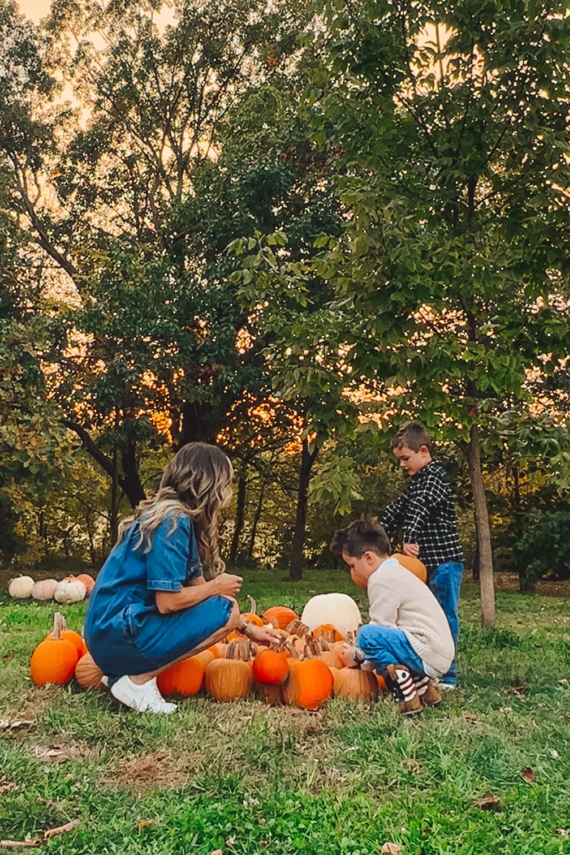@target denim dress and boys clothes for fall photoshoot 🍂🎃🍁 size small in dress. True to size for boys  

#LTKSeasonal #LTKFindsUnder50 #LTKStyleTip