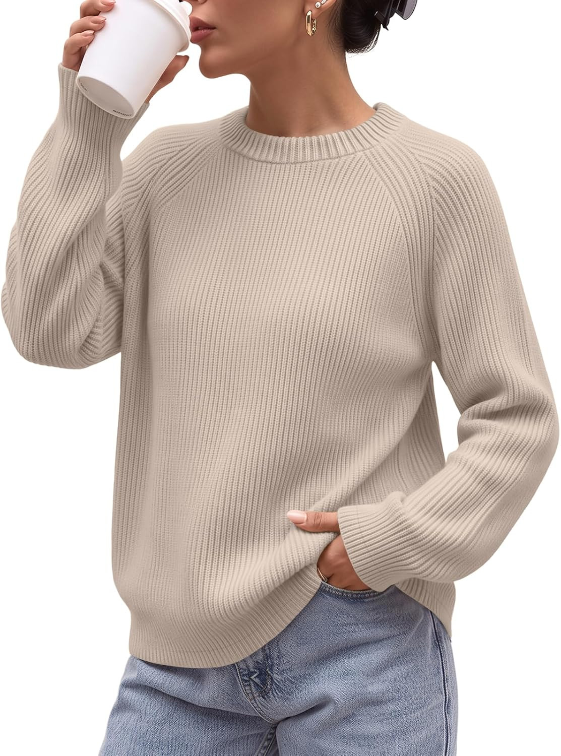 LILLUSORY Womens Pullover Sweaters 2026 Fall Fashion Outfits Winter Clothes | Amazon (US)