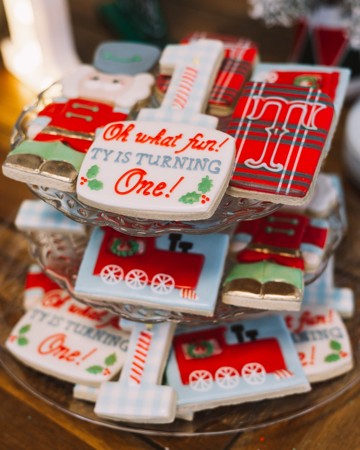 Oh What Fun! Ty Turned One! 🎄

If you follow me elsewhere you probably have seen this post, but I wanted to share here too because when party planning, I scoured the internet and I feel like it was so hard to find unique ways to make a first birthday party fun.

And bonus: all of the vendors I used were local/small businesses so I definitely want to shout them out as much as I can - everything else was either bought at the dollar store, DIY or Amazon!

Vendors:
Venue: @abirthdayplace 
Cakes: @bionicanklenp 
Cookies: @onebravecookieshop 
Sign: @nikkimadeco 
Balloon Arch: @girlygifts07 
Photographer: @lobullardphoto 
Invitations: @tupelopaperco 

#LTKBaby #LTKSeasonal #LTKmomlife