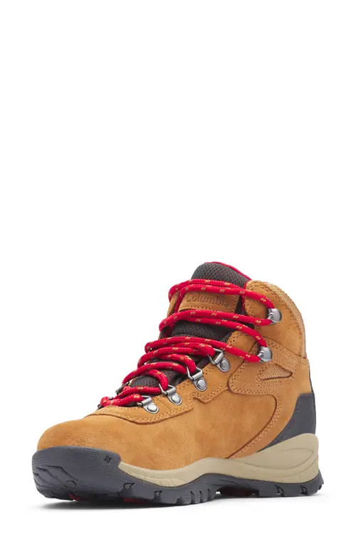 Columbia Newton Ridge™ Amped Waterproof Hiking Boot in Elk/mountain Red at Nordstrom, Size 7 | Nordstrom