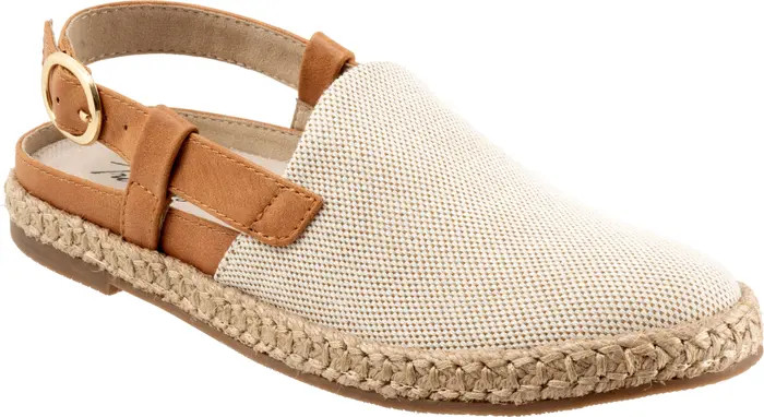Paisley Slingback Espadrille Flat - Multiple Widths Available (Women) | Nordstrom