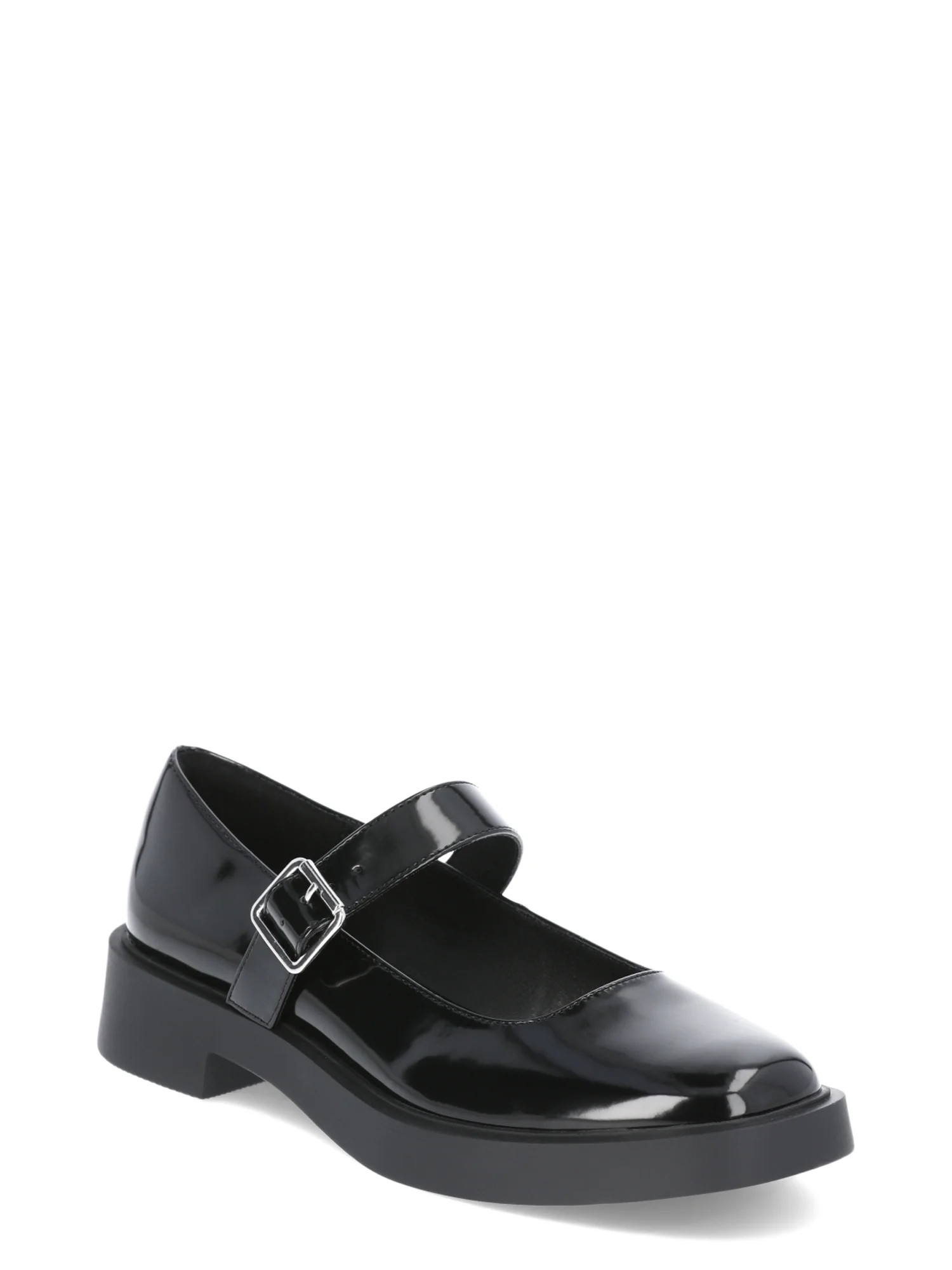 No Boundaries Chunky Mary Jane Shoes, Women’s | Walmart (US)