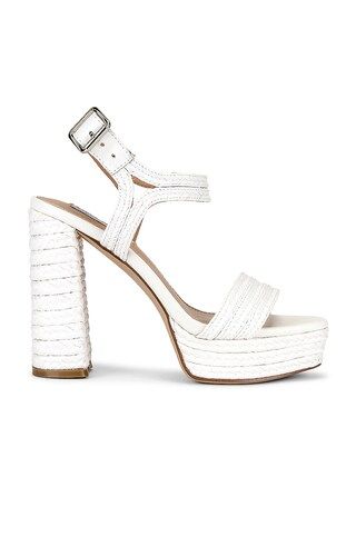 Steve Madden Lomardo Sandal in White from Revolve.com | Revolve Clothing (Global)