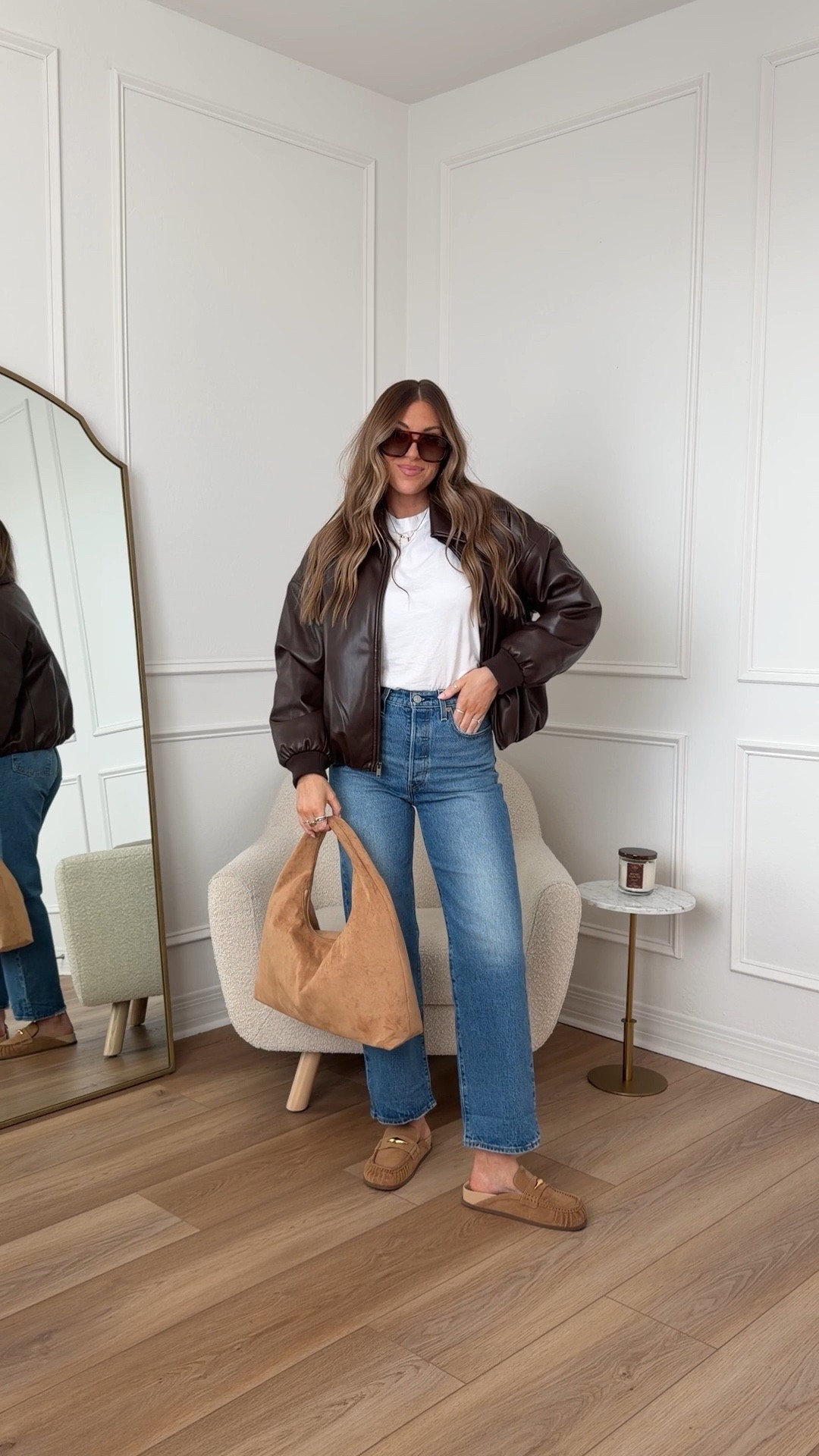 Casual outfit inspo! Wearing a 27 in the jeans and the wash is dance around 