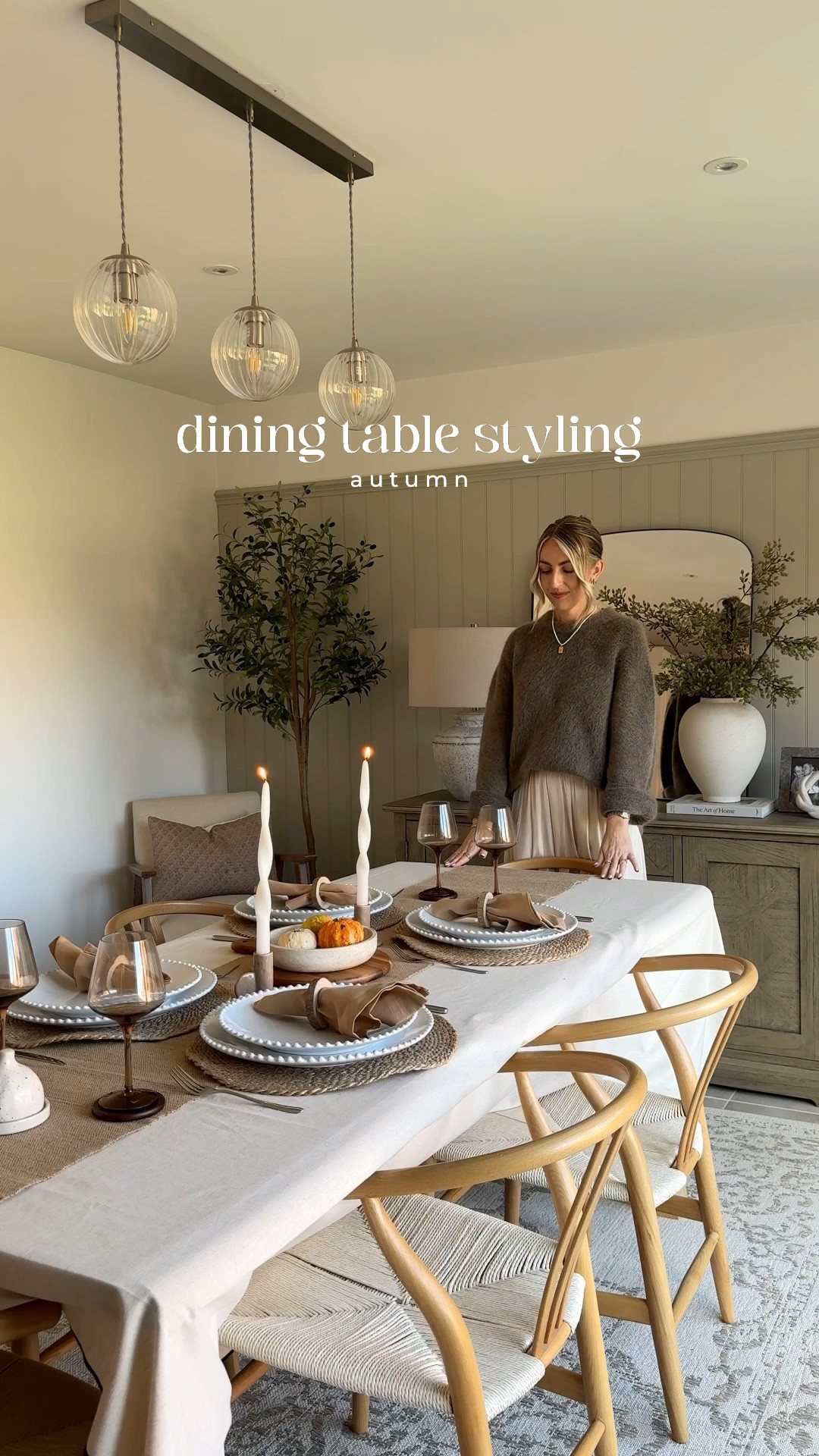 Autumn table styling 🍂🏡

Table decor, table scape, autumn home decor 

#LTKautumn #LTKstyletip #LTKhome