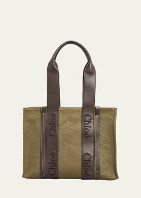 Chloe Woody Logo Medium Tote Bag | Bergdorf Goodman